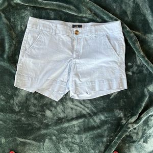 SIZE 12 AMERICAN EAGLE BABY BLUE SHORTS